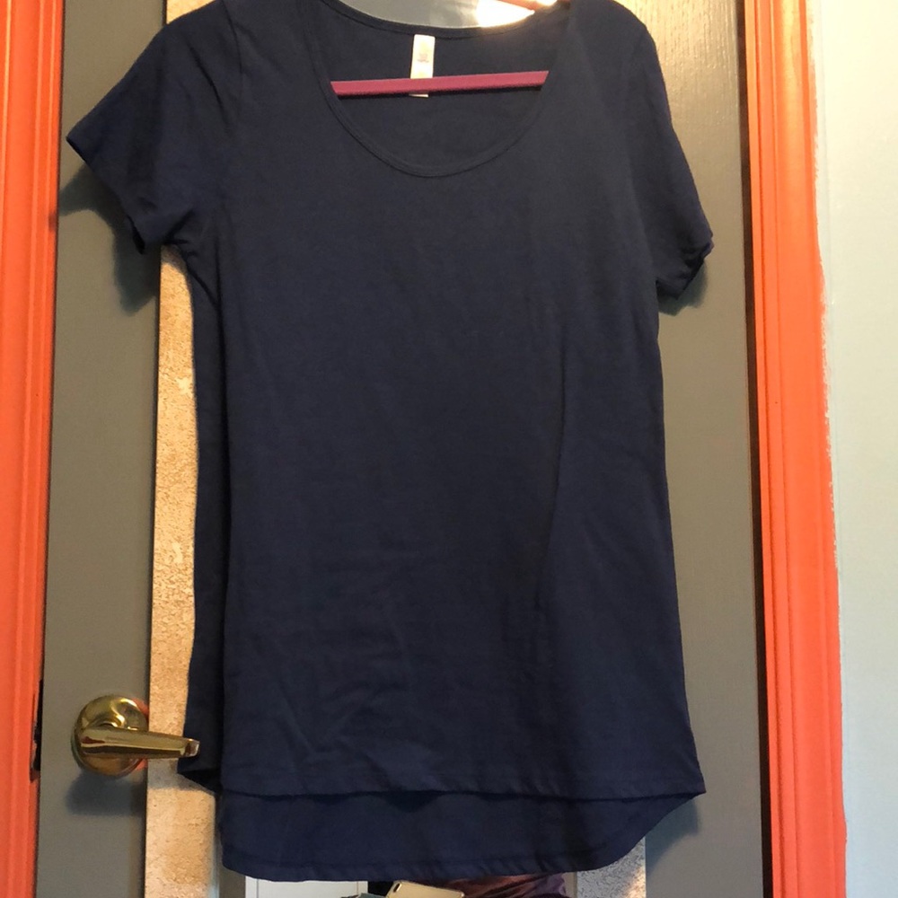 Lularoe dark blue shirt